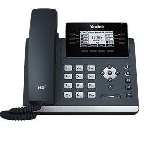 Das Yealink T42U - eines der vielen IP & VoIP fähigen Telefone im Angebot von yuutel