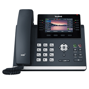 Das YEALINK T46U - eines der vielen IP & VoIP fähigen Telefone im Angebot von yuutel