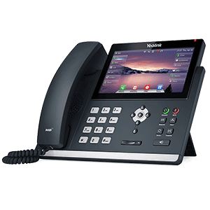 Das YEALINK T48U - eines der vielen IP & VoIP fähigen Telefone im Angebot von yuutel