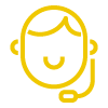 Logo für den yuutel Kundenservice, der Sie auch gerne bei Ihrem kostenlosen IP Telefonanlagen Test unterstützt