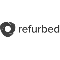 Logo von refurbed – ein Referenzkunde von yuutel