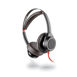 Das PLANTRONICS-Blackwire-7225-300-1 Headset - - eines der vielen Zubehörteile für die IP & VoIP fähigen Telefone im Angebot von yuutel