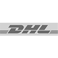 Logo DHL Logo – ein Referenzkunde mit 0800 Nummer von yuutel