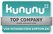 Mitarbeiter empfehlen yuutel auf kununu als Top Company