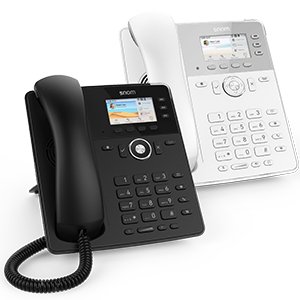 Das SNOM D717 - eines der vielen IP & VoIP fähigen Telefone im Angebot von yuutel