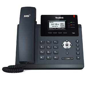 YEALINK T42U* Das YEALINK-T42S-300 - eines der vielen IP & VoIP fähigen Telefone im Angebot von yuutel