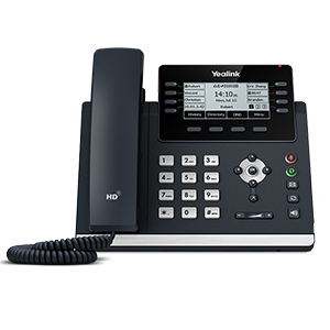 YEALINK T43U* Das YEALINK-T43U - eines der vielen IP & VoIP fähigen Telefone im Angebot von yuutel