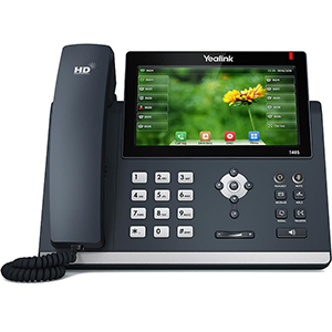 Das YEALINK T48S - eines der vielen IP & VoIP fähigen Telefone im Angebot von yuutel