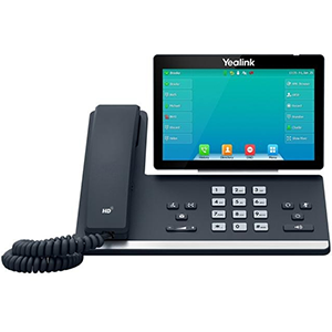 Das Yealink T57W - eines der vielen IP & VoIP fähigen Telefone im Angebot von yuutel