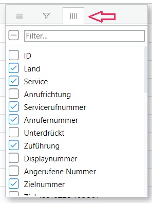 anrufliste spalten_yuutel kundenzone