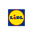 Logo von LIDL – ein Referenzkunde von yuutel