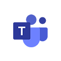 Logo von Microsoft Teams - eine yuu Phone VoIP-Integration von yuutel ist möglich