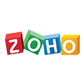 Logo von Zoho - eine yuu Phone VoIP-Integration von yuutel ist möglich