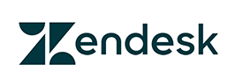 Logo von Zendesk,  möglicher Teil der VoIP CRM Integration von yuutel