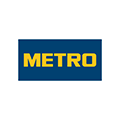 Logo von metro - ein zufriedener Kunde des yuu Connect SIP Trunk Tarifs