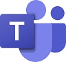 Logo von MS Teams, möglicher Teil der VoIP CRM Integration von yuutel