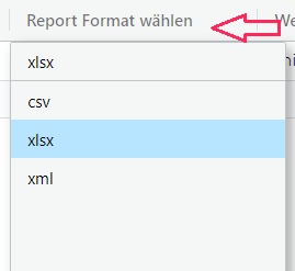 report format_yuutel kundenzone