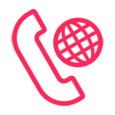Überall erreichbar Logo: Überall erreichbar mit einer internationalen Telefonnummer von yuutel