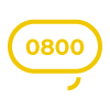 0800-Sprechblase
