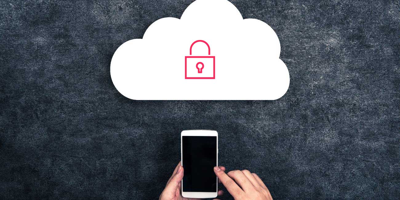 Smartphone mit abgesicherter Cloud-Telefonie